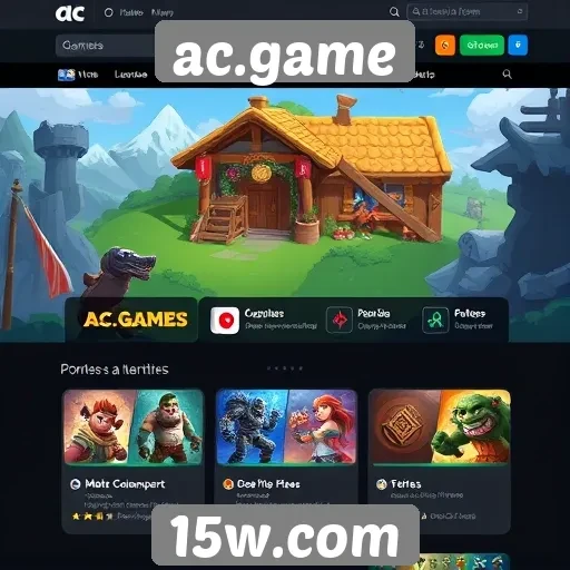 Avaliação da interface do usuário no site ac.game